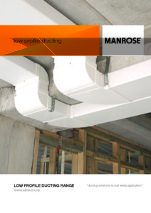 Low Profile Ducting – Manrose