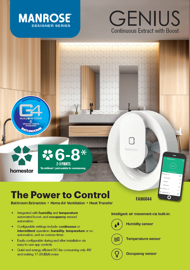 Manrose Genius Brochure