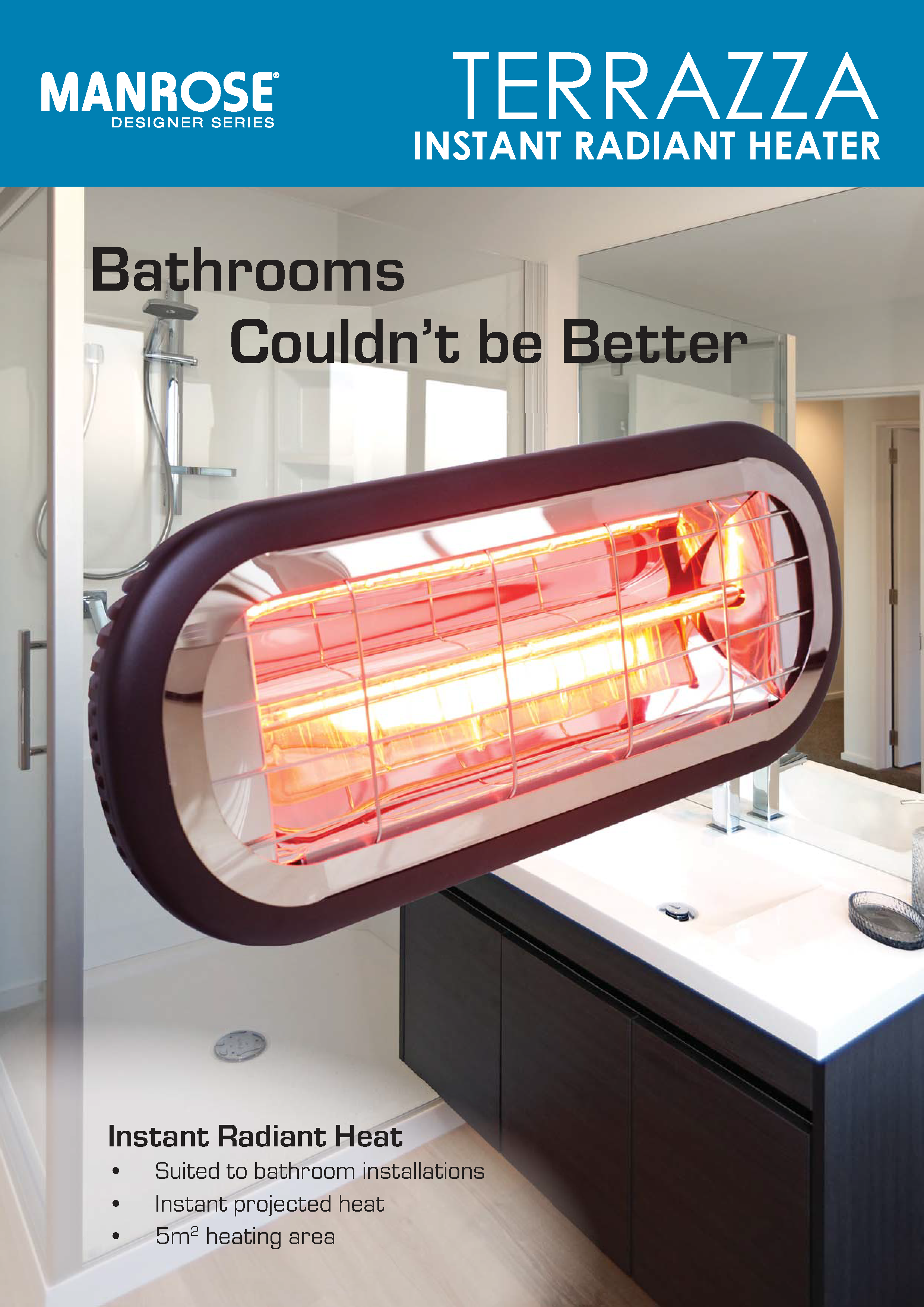 Terrazza Bathroom Radiant Heater